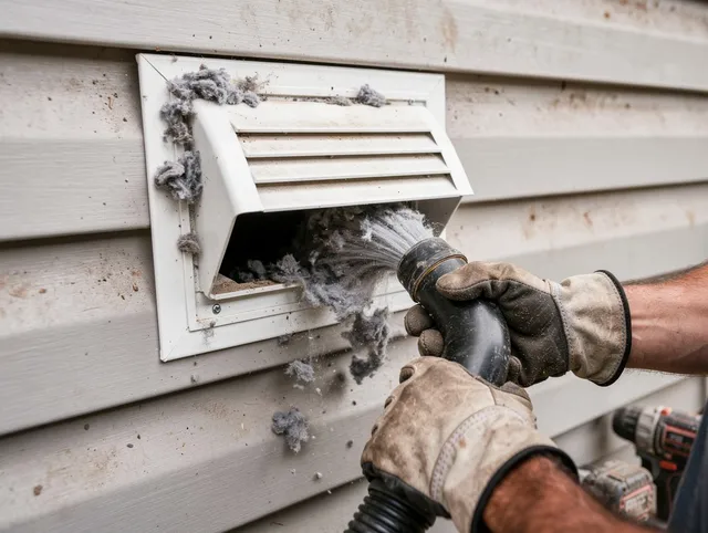 Professional dryer vent cleaning by Vernon Dryer Vent Cleaning in Vernon