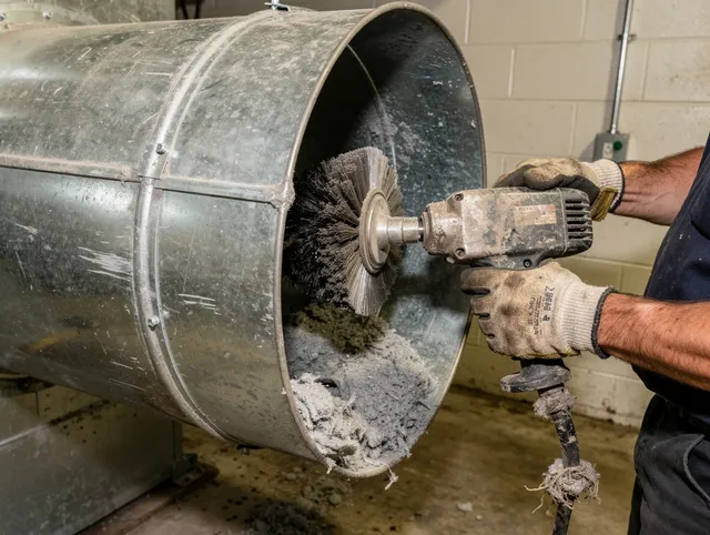 Industrial-grade dryer vent cleaning by Vernon Dryer Vent Cleaning in Vernon