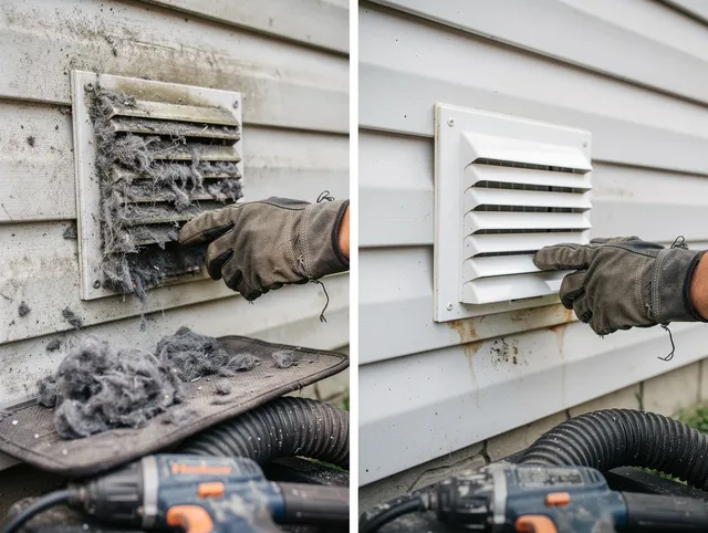 Residential dryer vent cleaning by Vernon Dryer Vent Cleaning in Vernon
